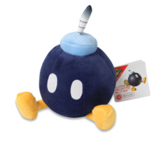 Little Buddy Super Mario All Star Collection Bob-omb Plush, 5